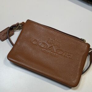 Coach Tan Leather Men's Pouch